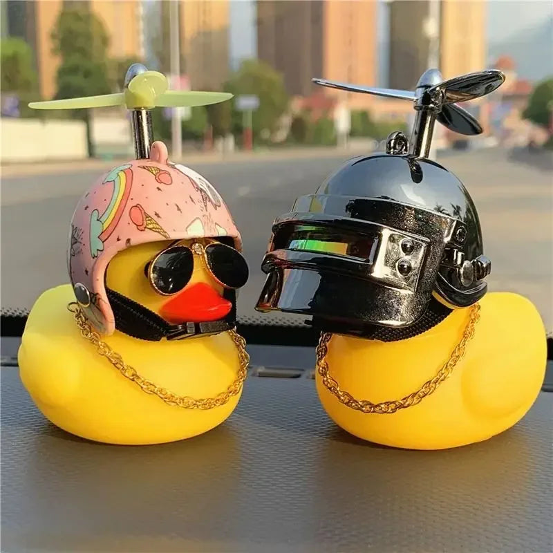Patos decorativos para moto, coche, bici o patín.