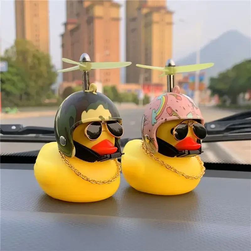 Patos decorativos para moto, coche, bici o patín.