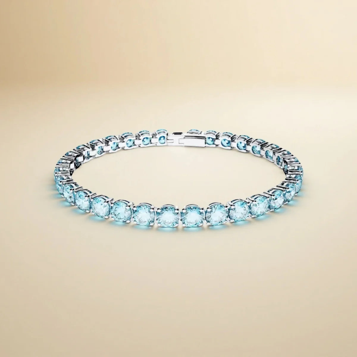 Pulsera de Plata de Ley S925 con diamantes moissanita
