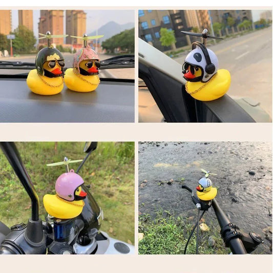 Patos decorativos para moto, coche, bici o patín.